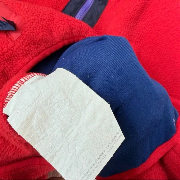Vintage 80’s Patagonia Synchilla full-zip fleece Jacket | Size M - Picture 3 of 5